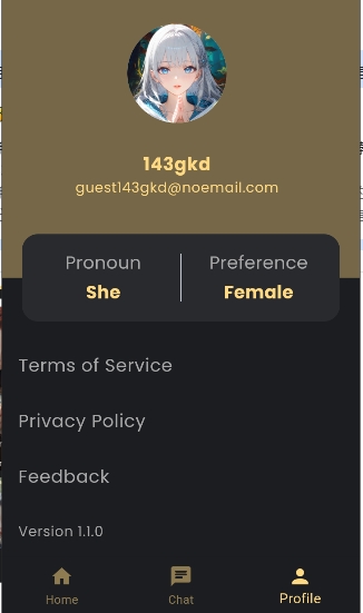hugme ai�������app���°�1.1.0�ٷ����ͼ0